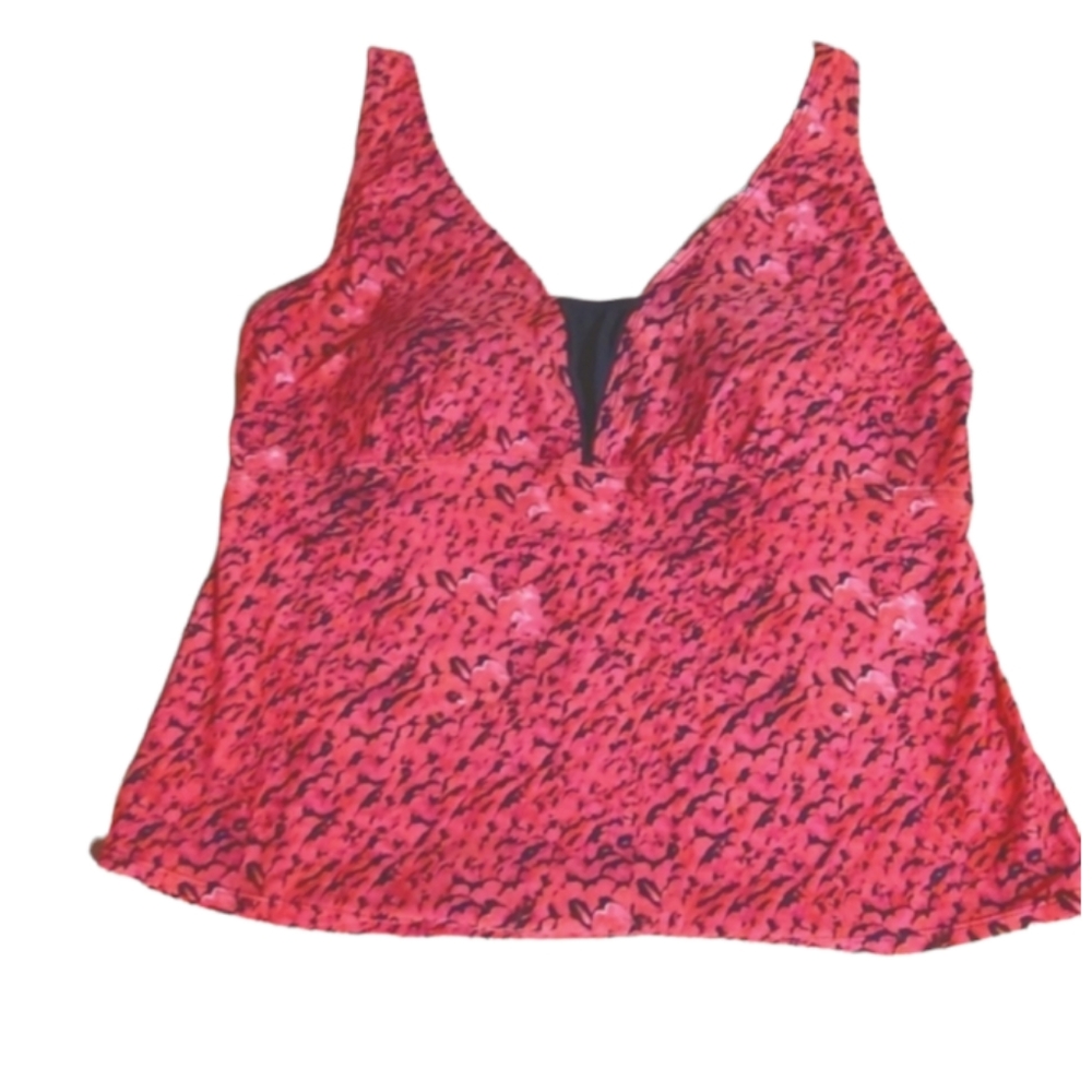 MAZU hot pink tankini top